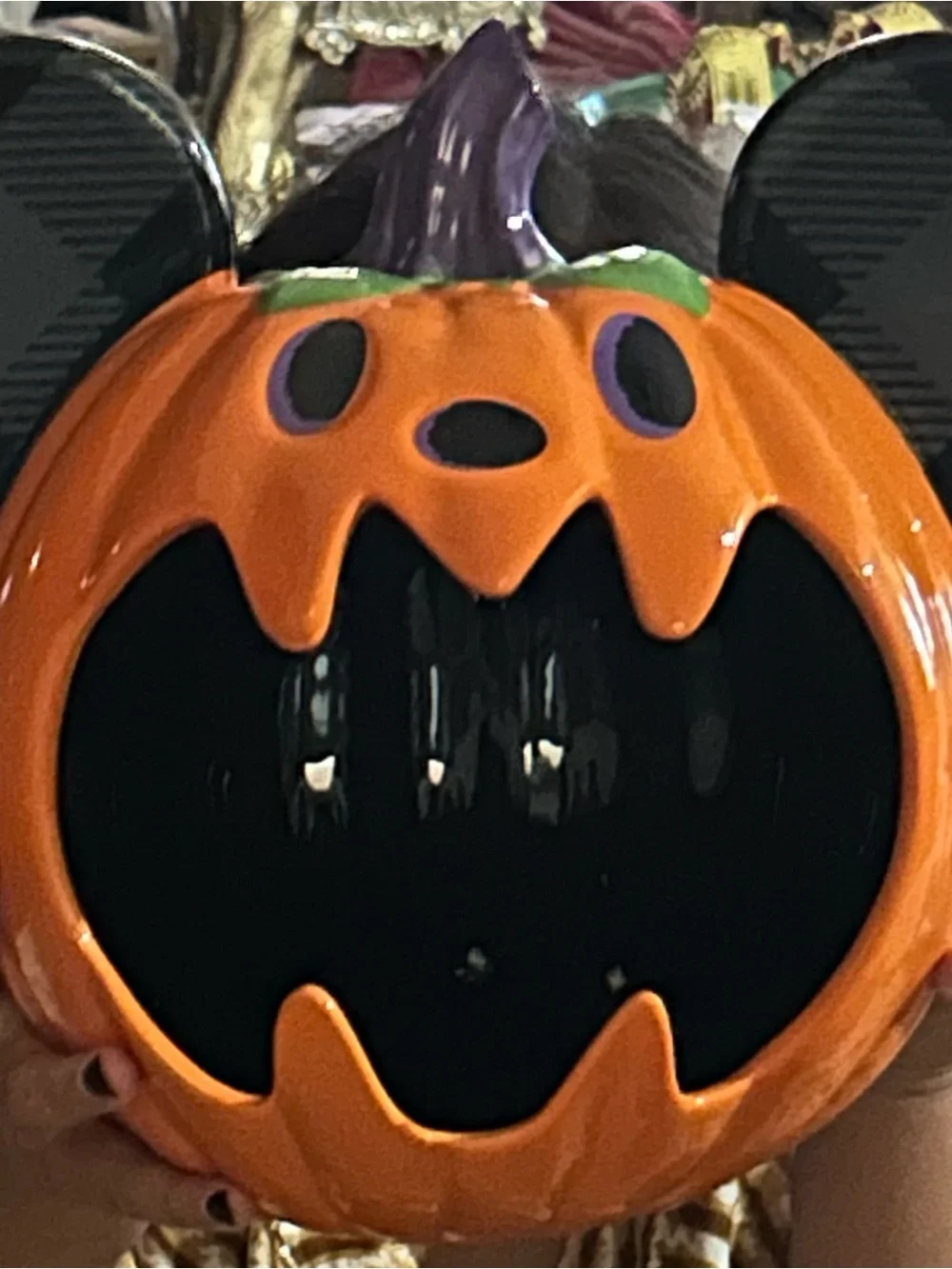 Disney glossy orange